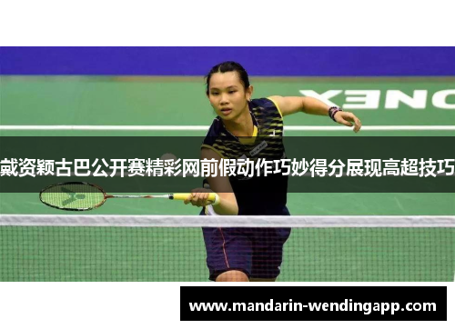 戴资颖古巴公开赛精彩网前假动作巧妙得分展现高超技巧